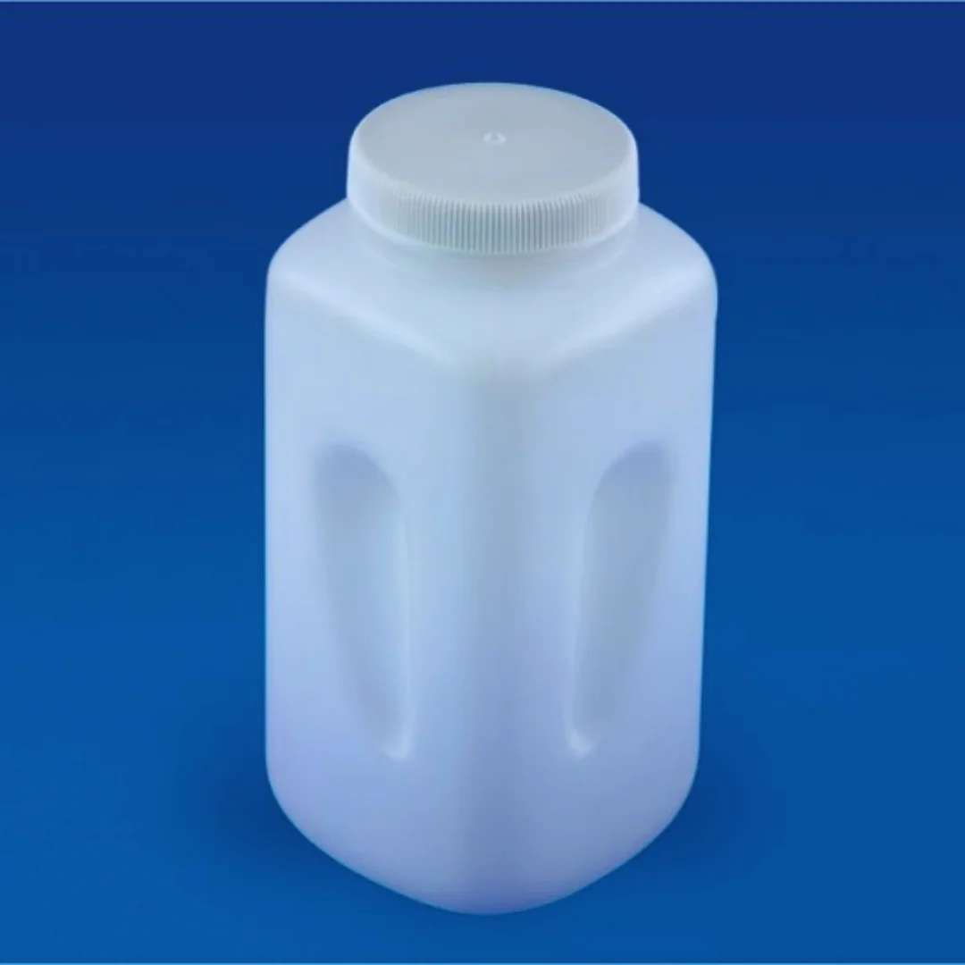 Wide Mouth Square Bottle